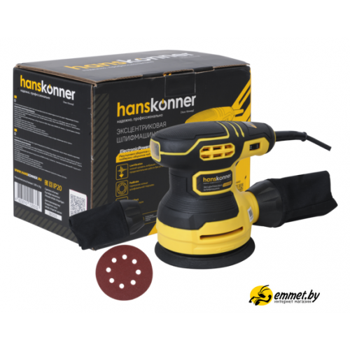 Эксцентриковая шлифмашина Hanskonner HOS8135RC
