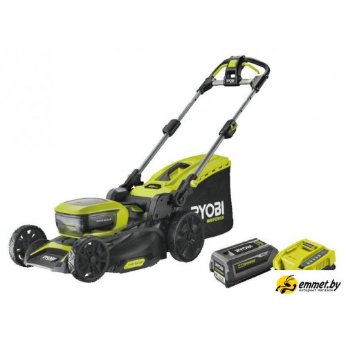Газонокосилка Ryobi Max Power RY36LMX46A-150 (с 1-им АКБ 5 Ач)
