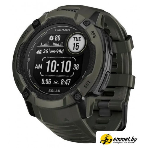 Умные часы Garmin Instinct 2x Solar (мох)