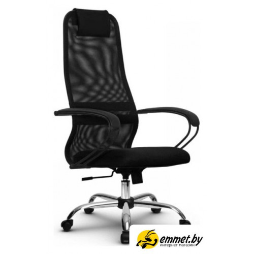 Офисное кресло SitUp Optima Ultra chrome (сетка Black)