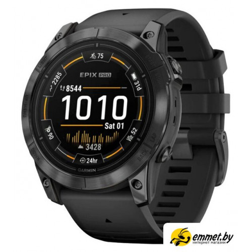 Умные часы Garmin Epix Pro Gen 2 Standard 51 мм (сланцево-серый/черный)