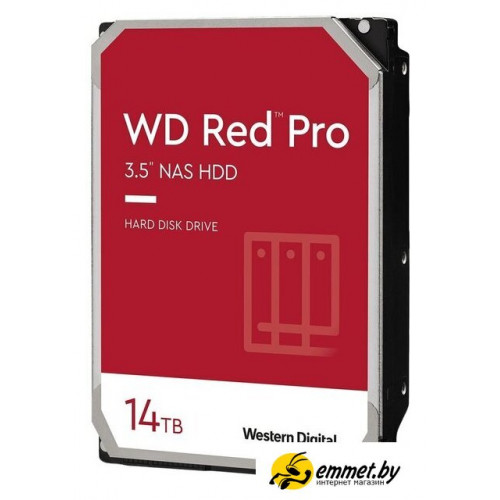 Жесткий диск WD Red Pro 14TB WD142KFGX