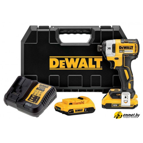 Винтоверт DeWalt DCF887D2-QW (c 2-мя АКБ, кейс)
