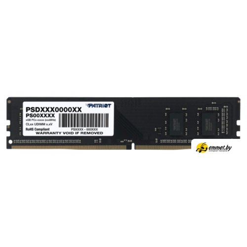 Оперативная память Patriot Signature Line 8ГБ DDR4 3200 МГц PSD48G32002