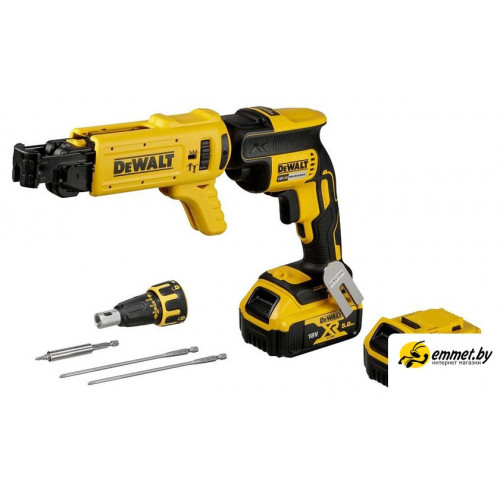 Шуруповерт для гипсокартона DeWalt DCF620P2K (с 2-мя АКБ, кейс)
