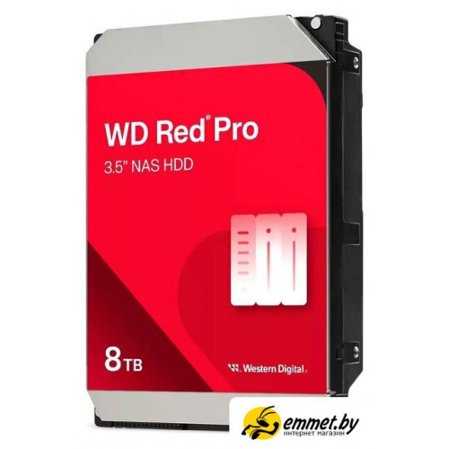Жесткий диск WD Red Pro 8TB WD8005FFBX