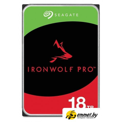 Жесткий диск Seagate IronWolf Pro 18TB ST18000NT001