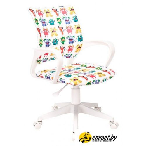 Офисное кресло Бюрократ Burokids 1W 1687096 (белый/пластик белый)