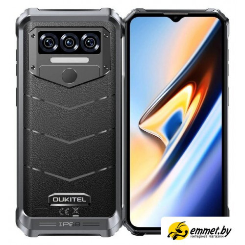 Телефон Oukitel WP38 6GB/256GB (черный)