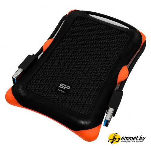 Внешний накопитель Silicon-Power Armor A30 1TB Black (SP010TBPHDA30S3K)