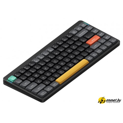 Клавиатура NuPhy Air75 V2 Basalt Black (Gateron Low Profile Blue 2.0)
