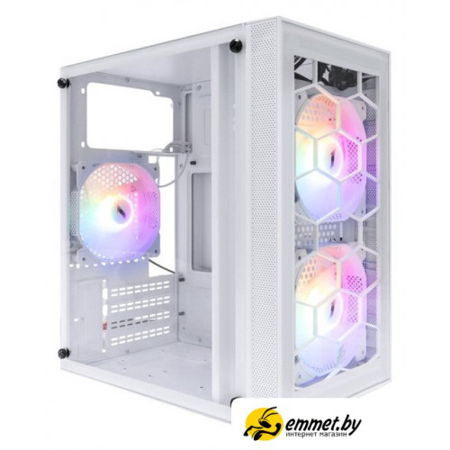 Корпус 1stPlayer FireBase X1-WH-3F1-W