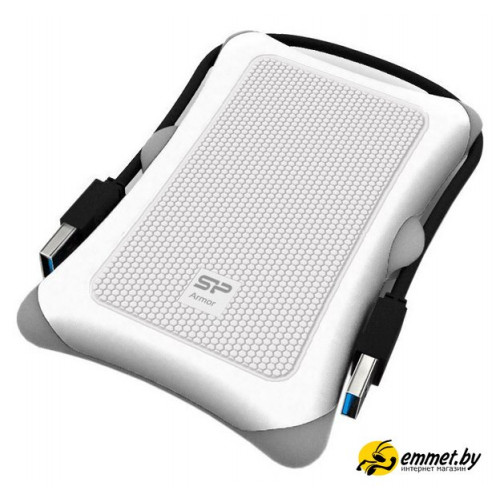 Внешний накопитель Silicon-Power Armor A30 1TB White (SP010TBPHDA30S3W)