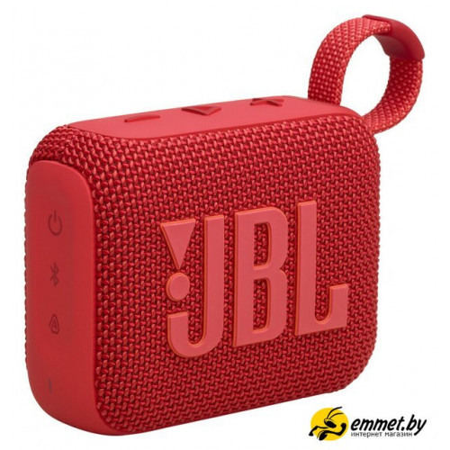 Беспроводная колонка JBL Go 4 (красный)