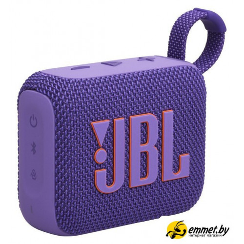 Беспроводная колонка JBL Go 4 (фиолетовый)