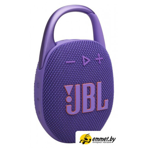 Беспроводная колонка JBL Clip 5 (фиолетовый)