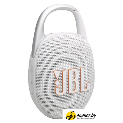 Беспроводная колонка JBL Clip 5 (белый)