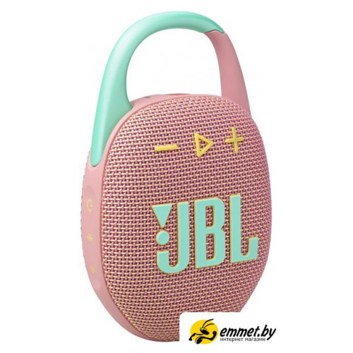 Беспроводная колонка JBL Clip 5 (розовый)