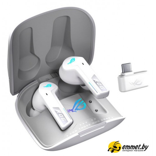 Наушники ASUS ROG Cetra True Wireless SpeedNova Moonlight White
