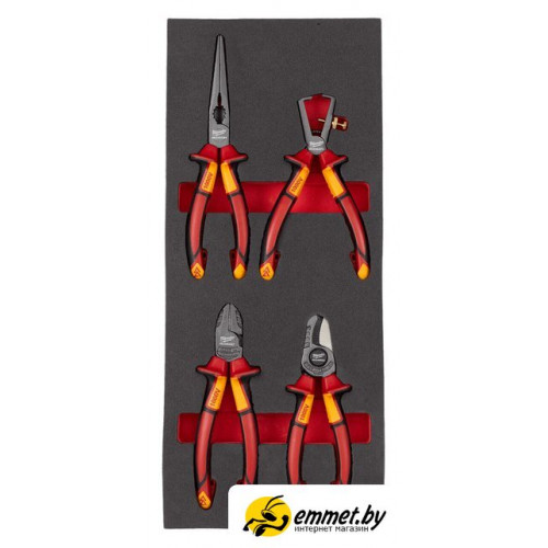 Набор пассатижей Milwaukee 4932493250 (4 предмета)