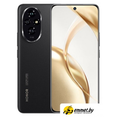 Телефон HONOR 200 8GB/256GB международная версия (вельветовый черный)