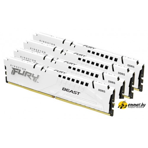 Оперативная память Kingston FURY Beast 4x16ГБ DDR5 5200 МГц KF552C40BWK4-64