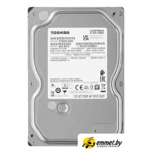 Жесткий диск Toshiba DT02ACA200 2TB