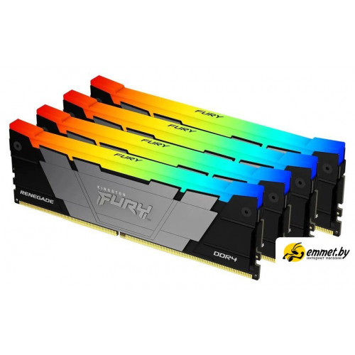 Оперативная память Kingston FURY Renegade RGB 4x8ГБ DDR4 3600 МГц KF436C16RB2AK4/32