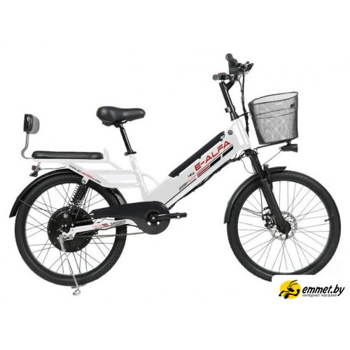 Электровелосипед SameBike Е-Alfa New SB-E-ALFA350-36/10 (белый)