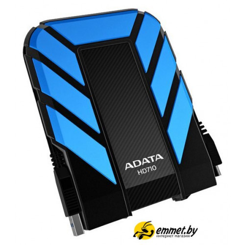 Внешний накопитель ADATA DashDrive Durable HD710 2TB Blue (AHD710-2TU3-CBL)