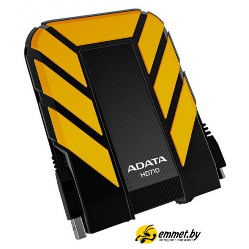 Внешний накопитель ADATA DashDrive Durable HD710 2TB Yellow (AHD710-2TU3-CYL)