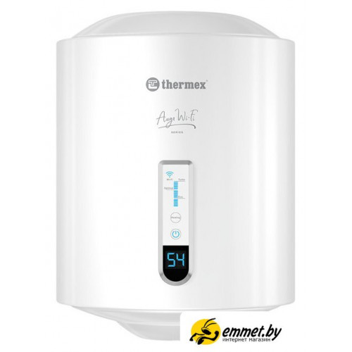 Накопительный электрический водонагреватель Thermex Auga 30 V Slim Wi-Fi