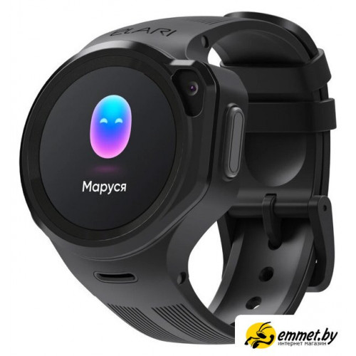 Детские умные часы Elari KidPhone 4GR M (черный)