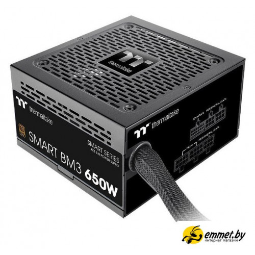 Блок питания Thermaltake Smart BM3 Bronze 650W PS-SPD-0650MNFABE-3