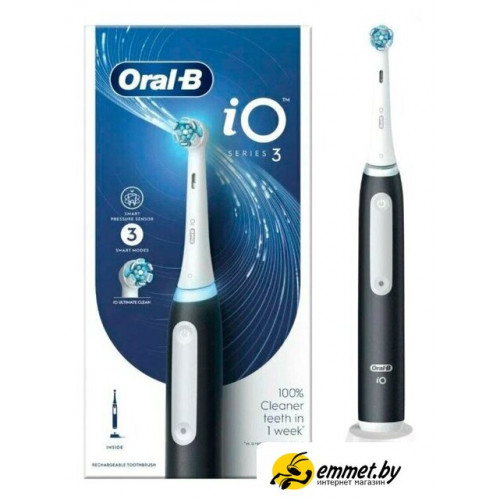 Электрическая зубная щетка Oral-B iO 3 iOG3.1A6.0 (черный)