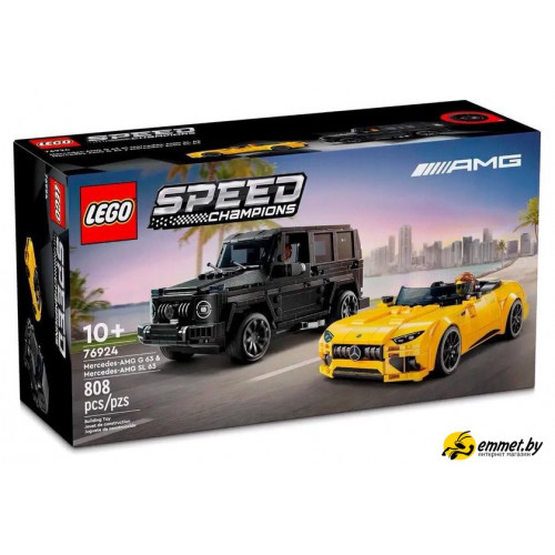 Конструктор LEGO Speed Champions 76924 Mercedes-AMG G 63 и Mercedes-AMG SL 63