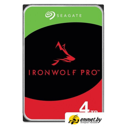 Жесткий диск Seagate IronWolf Pro 4TB ST4000NT001