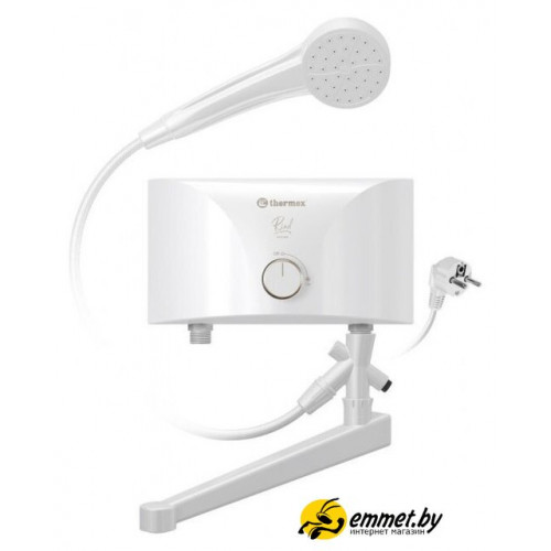 Проточный электрический водонагреватель кран+душ Thermex Rind 3500 Combi