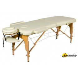 Массажный стол Atlas Sport складной 2-с 60 см деревянный (бежевый)
