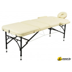 Массажный стол Atlas Sport складной Strong 70 см 3-с алюминиевый (бежевый)