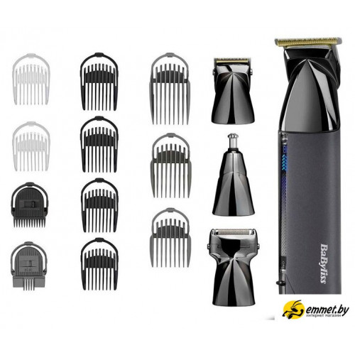 Триммер для бороды и усов BaByliss Super-X Metal Black Edition MT991E
