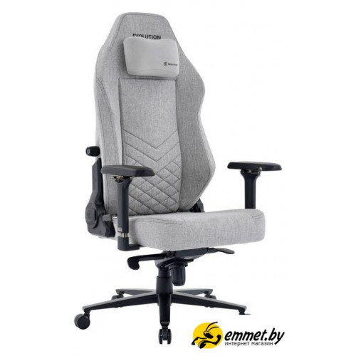 Игровое (геймерское) кресло Evolution TITAN Fabric (серый)