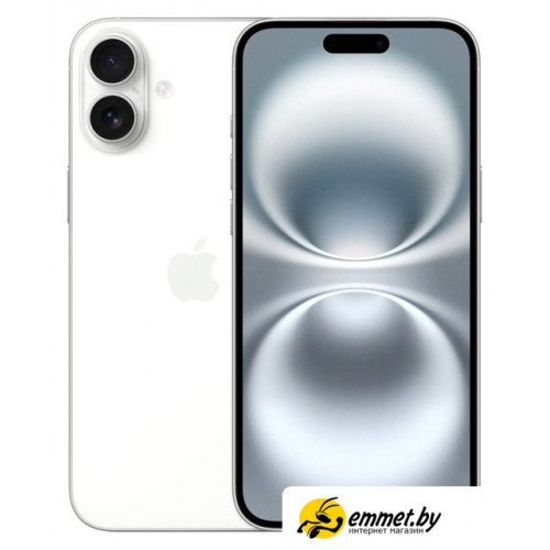 Телефон Apple iPhone 16 Plus 128GB (белый)