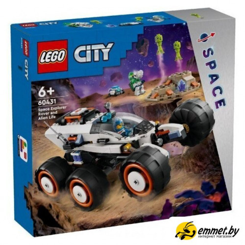 Конструктор LEGO City 60431 Марсоход и инопланетная жизнь