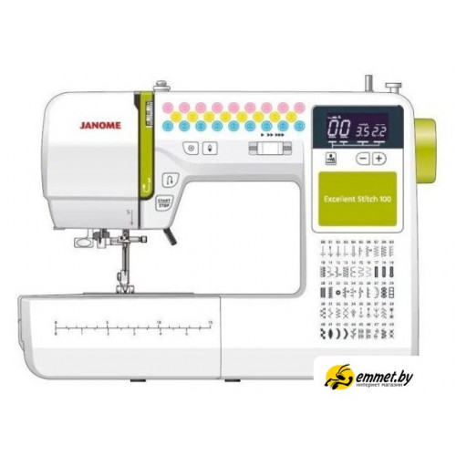 Компьютерная швейная машина Janome Excellent Stitch 100
