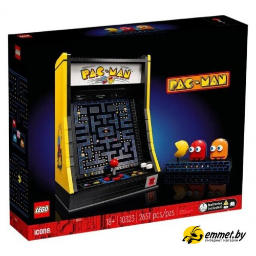 Конструктор LEGO Icons 10323 Игровая аркада PAC-MAN