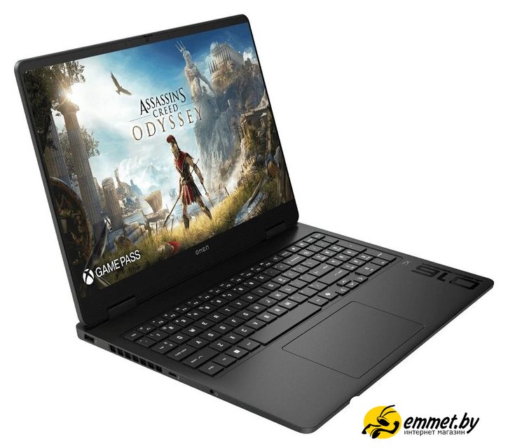 Интерфейс и экран ноутбука HP Omen 16-am0001TX
